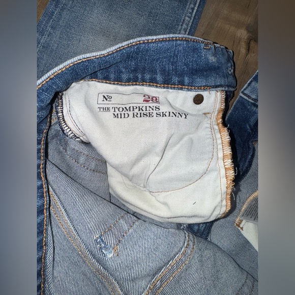 Women’s Ralph Lauren Tompkins Mid Rise Skinny Jeans Size 28 - Picture 8 of 10